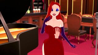 Jessica Rabbit blowjob and boobjob | part 1