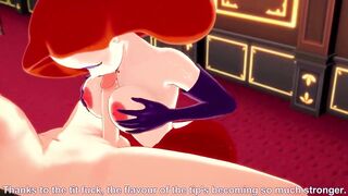 Jessica Rabbit blowjob and boobjob | part 1
