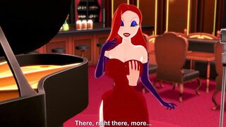 Jessica Rabbit blowjob and boobjob | part 1