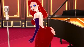 Jessica Rabbit blowjob and boobjob | part 1