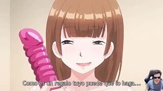 Doble penetración con juguetes sexuales!!