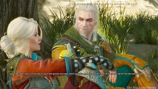 Ciri lost bet on gwent game and Ass fucked hard by Geralt Witcher 3