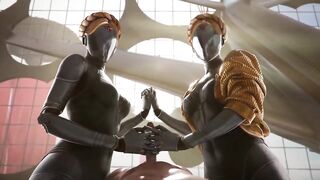 The Ballerina sisters ( Atomic Heart ) ( 4K )