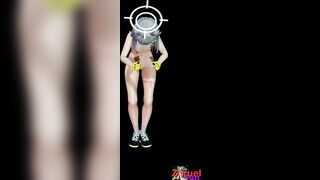 Blue Archive Shiroko Riding Undress Dancing Hentai Nude Nekomimi Girl Sport Clothes Vertical Screen