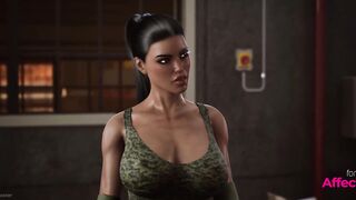 Futanari babes action adventures in a 3d animation