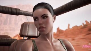 Futanari babes action adventures in a 3d animation