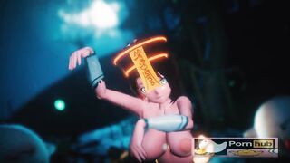 MMD R18 HaPpY HaLlOwEeN 3D HENTAI sex dance