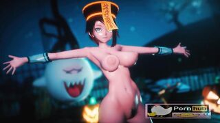 MMD R18 HaPpY HaLlOwEeN 3D HENTAI sex dance