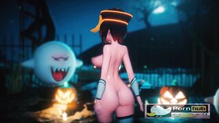 MMD R18 HaPpY HaLlOwEeN 3D HENTAI sex dance