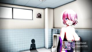 mmd r18 Mash Kyrielight ahegao sexy knight erotic 3d hentai