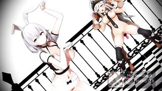 mmd r18 Sirius Azur Lane sex toy bitch 3d hentai