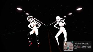 mmd r18 Enterprise and Sirius Azur Lane bitch cum swallow 3d hentai