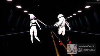 mmd r18 Enterprise and Sirius Azur Lane bitch cum swallow 3d hentai