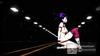MMD R18 Murasaki Shikibu FATE GRAND ORDER Sexy Milf want hard pound ass 3d hentai