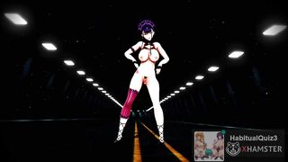 MMD R18 Murasaki Shikibu FATE GRAND ORDER Sexy Milf want hard pound ass 3d hentai