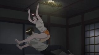 The story revolves around a prostitute who loves to fuck and tries to have sex with her neighbor, th