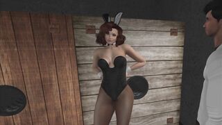2 Bunnies in Bondage MFMF