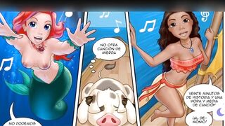 Adult Disney Princess Parody Cartoon Comic, Rule 34 Disney