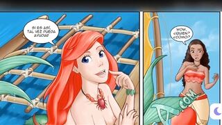 Adult Disney Princess Parody Cartoon Comic, Rule 34 Disney