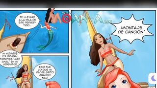 Adult Disney Princess Parody Cartoon Comic, Rule 34 Disney