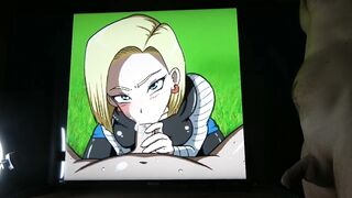 Dragon Ball HENTAI Android 18 Blowjob By Seeadraa Ep 186 (VIRAL)