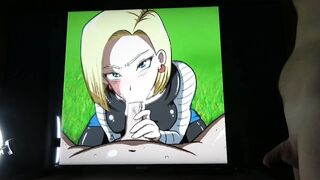 Dragon Ball HENTAI Android 18 Blowjob By Seeadraa Ep 186 (VIRAL)