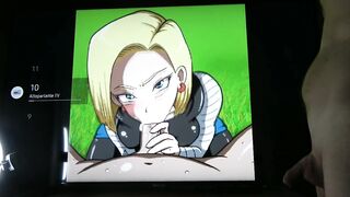 Dragon Ball HENTAI Android 18 Blowjob By Seeadraa Ep 186 (VIRAL)