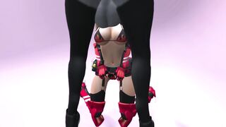 Second Life Falara is having a rough fuck with a Futa