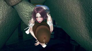 Giant monster fuck the skinny girl
