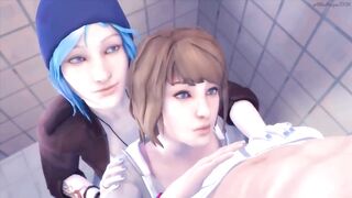 Life Is Strange Sluts Double Suck In The Bathroom