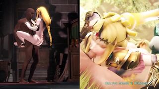 The Legend of Zelda - Split Screen Compilation #13