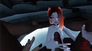 CherryErosXoXo Gives you a lewd lapdance and fuck