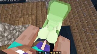 Pounding Petti Slime Girl ASS Minecraft