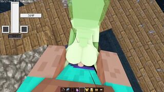 Pounding Petti Slime Girl ASS Minecraft