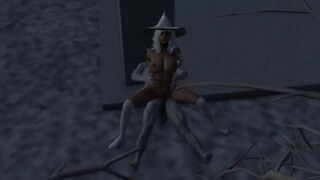 Snow queen having sex