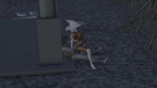 Snow queen having sex