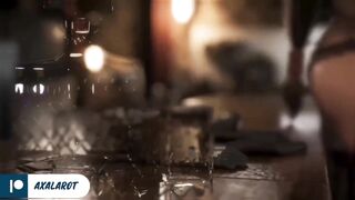 Tifa Hard Fucked with Huge Dick Until Cum