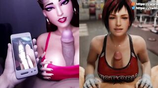 TITS FUCK - PAIZURI (Part 1 of 3) - Split Screen Compilation #12