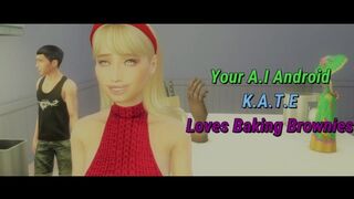 Your A.I Android K.A.T.E Loves Baking Brownies