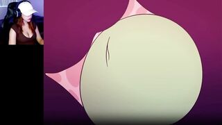 Creampie while she was playing console