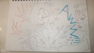 Monster Guy That Needs His Pregnant Dick Jacked Off !!!!