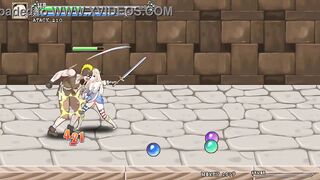 Cute blonde hentai having sex with men in Iris in wond new hentai gameplay
