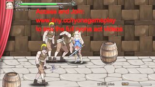 Cute blonde hentai having sex with men in Iris in wond new hentai gameplay