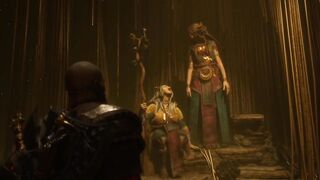 Freya Junto a Kratos y Mimir visitan a las Normas | God of war Ragnarok