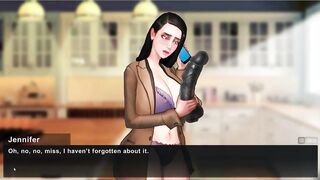 Taffy Tales [v0.89.8b] [UberPie] Woman with big breasts loves big toys