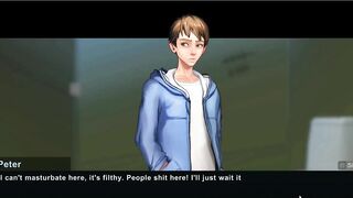 Taffy Tales [v0.89.8b] [UberPie] cumshot in the school toilet on the wall
