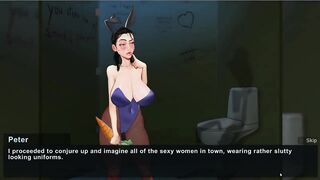 Taffy Tales [v0.89.8b] [UberPie] cumshot in the school toilet on the wall