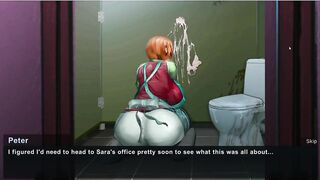 Taffy Tales [v0.89.8b] [UberPie] cumshot in the school toilet on the wall