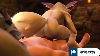 Furri Anal Fucked with Huge Cock Until Creampie