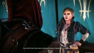 Geralt and Ves Sex in the Military Camp Witcher 2